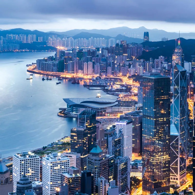 Hong Kong Escort City Skyline