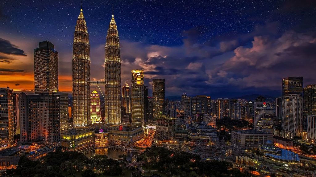 Escorts in Kuala Lumpur at night in City